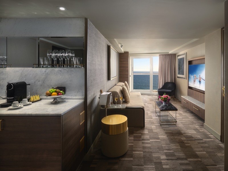 Aft-Facing Owner's Suite with Master Bedroom & Balcony